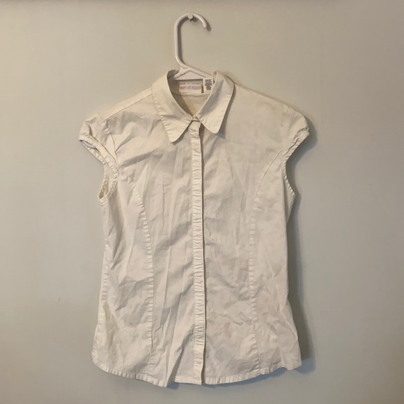 Limited Too Shirts & Tops Limited Too Girls White Button Down Top L